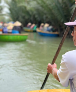 Coconut Basket Boat Riding Experience in Hoi An
